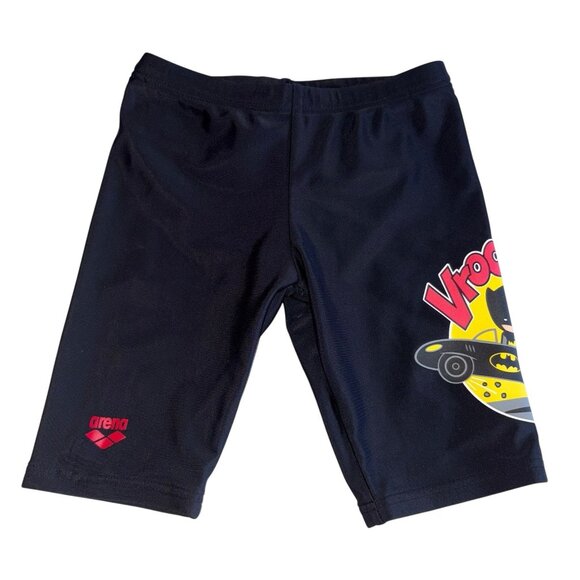 Arena Board Swimsuit Jammer Competition Swim Shorts Boys Size 2T Batman Rare - Picture 1 of 11